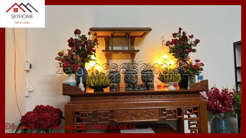 Sắp xếp bàn thờ Thần Tài – Thổ Địa mới lập – Hướng dẫn chuẩn phong thủy